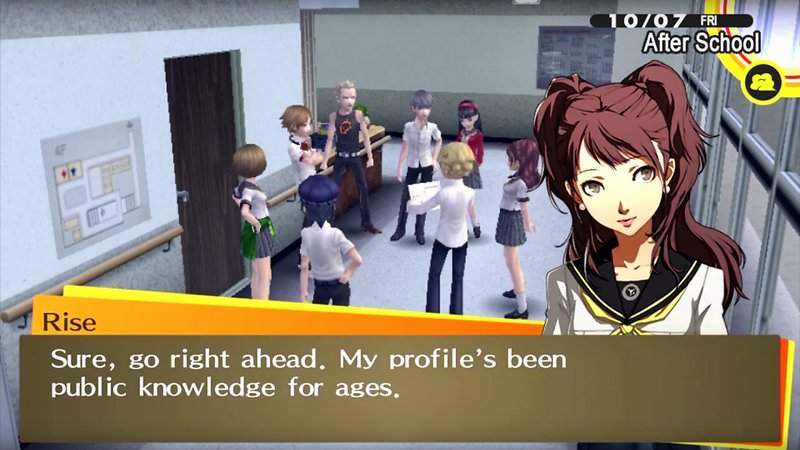 Illustration for article titled Thoughts From Outside: A Rebuttal To Gabriella Ekens Regarding Persona 4